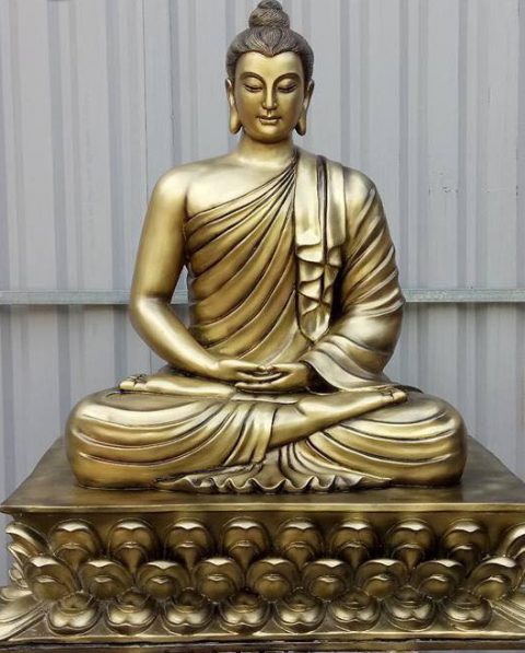 copper buddhist art