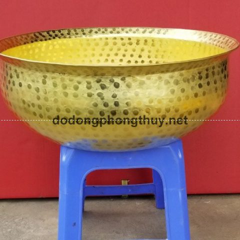 chậu đồng tắm phật