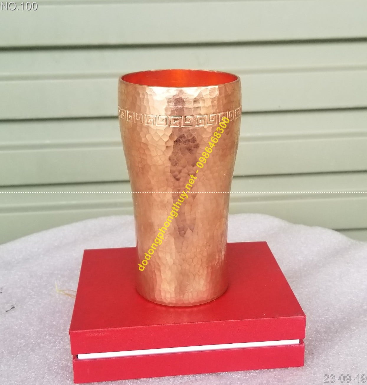 pure copper cup