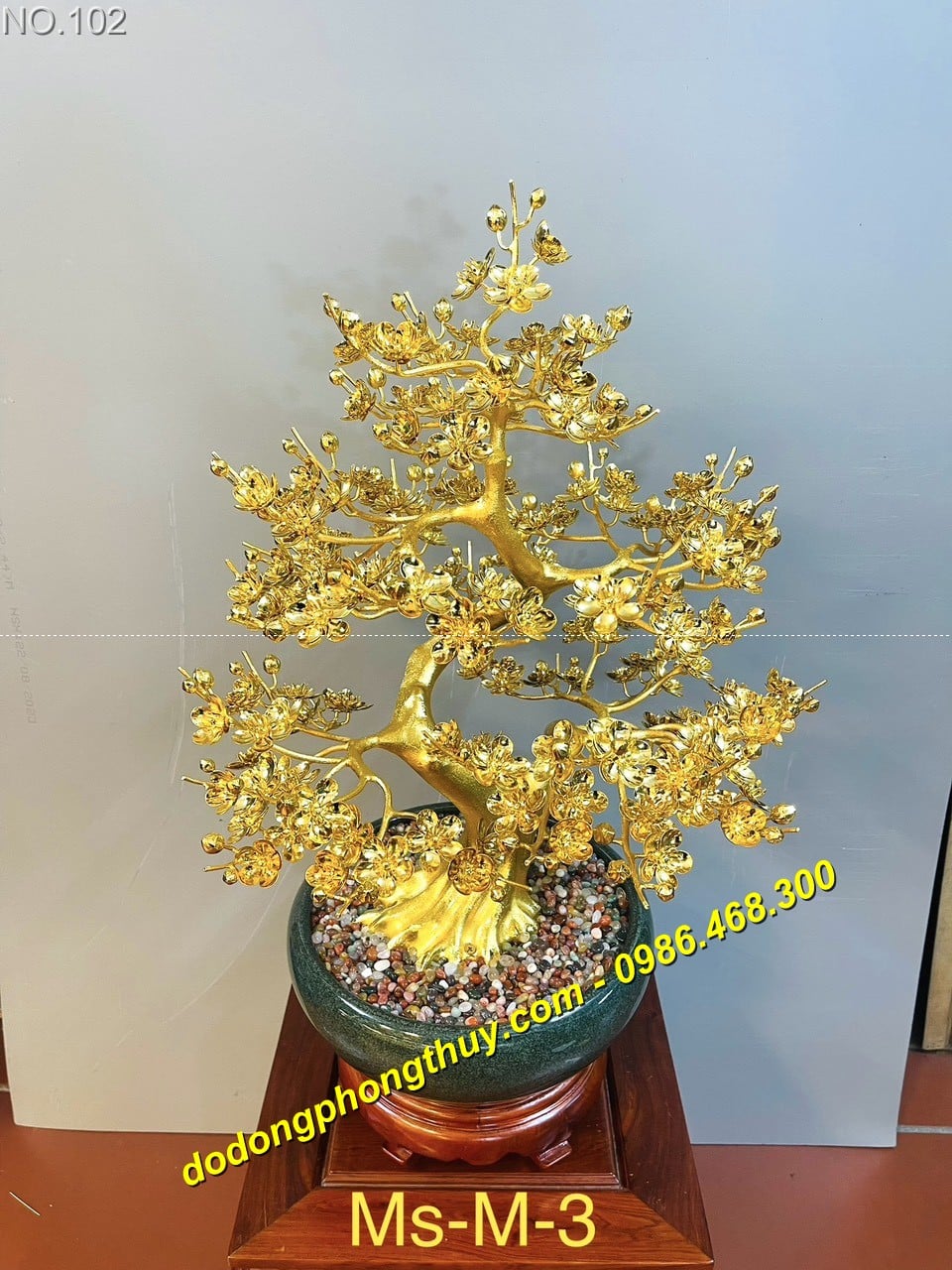 cay hoa mai bang dong ma vang 24k 1