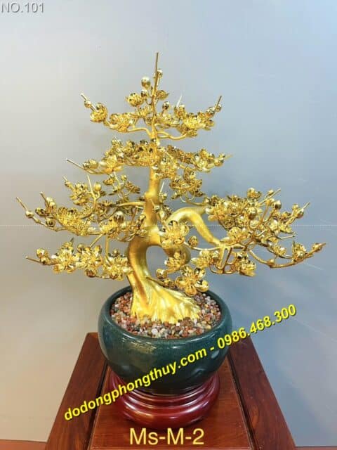 hoa mai bang dong ma vang 24k