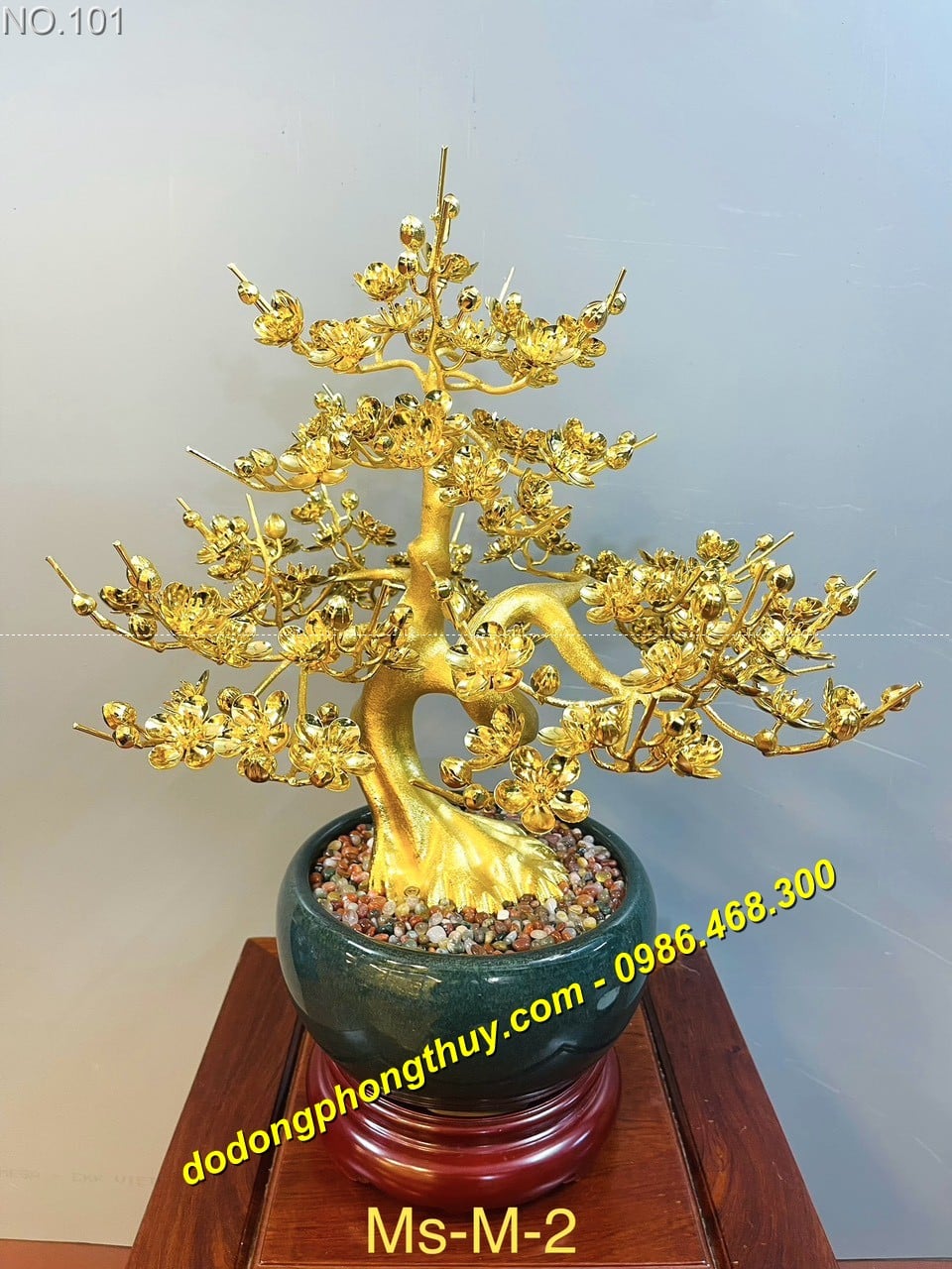 hoa mai bang dong ma vang 24k